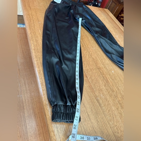 MISA Los Angeles NWT Kasta Faux-Leather Jogger Pants, XXS - Picture 8 of 11